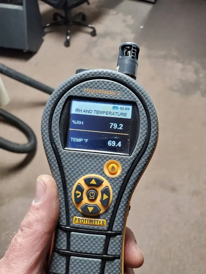 Moisture meter humidity assessment for Mold Remediation & Removal in West Livingston